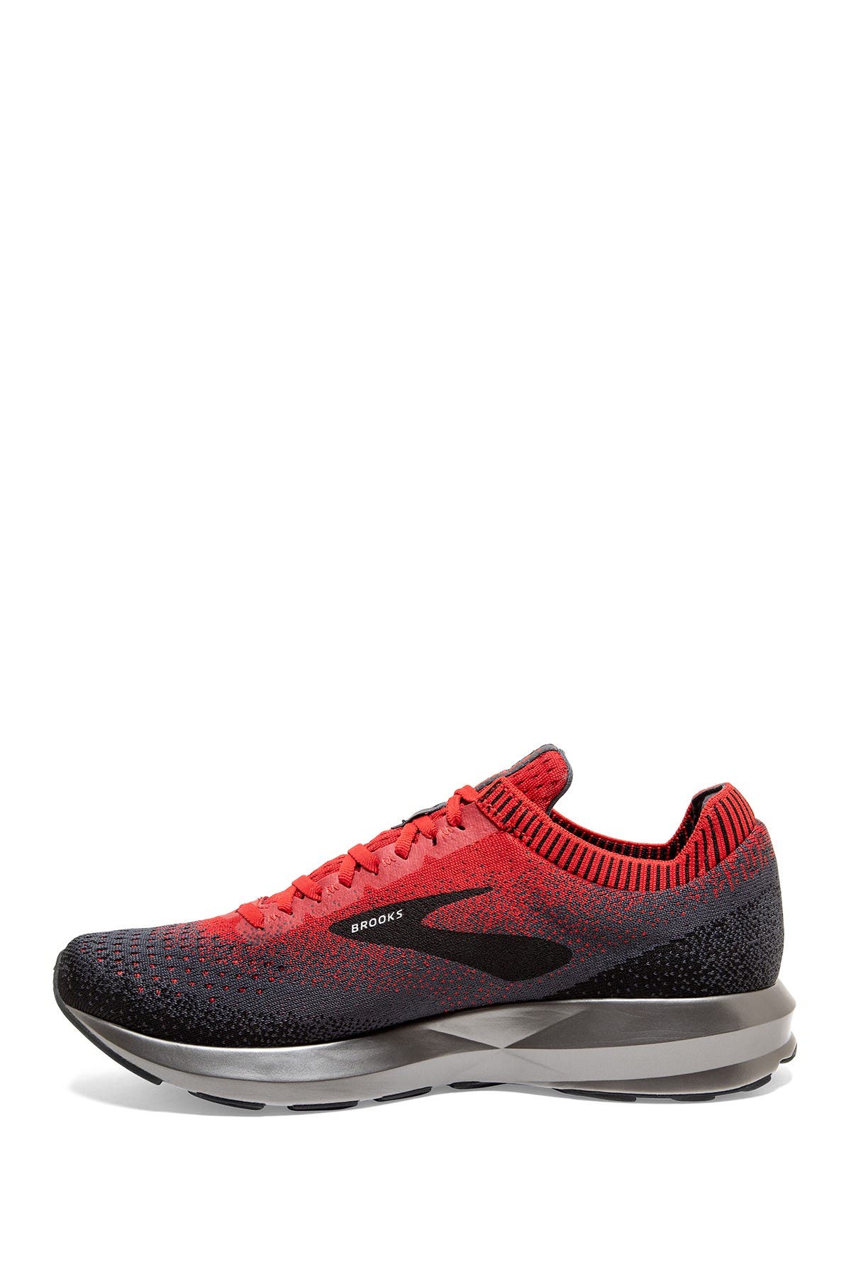Levitate 2 Running Shoe, Alternate, color, BLACK/ GREY/ RED