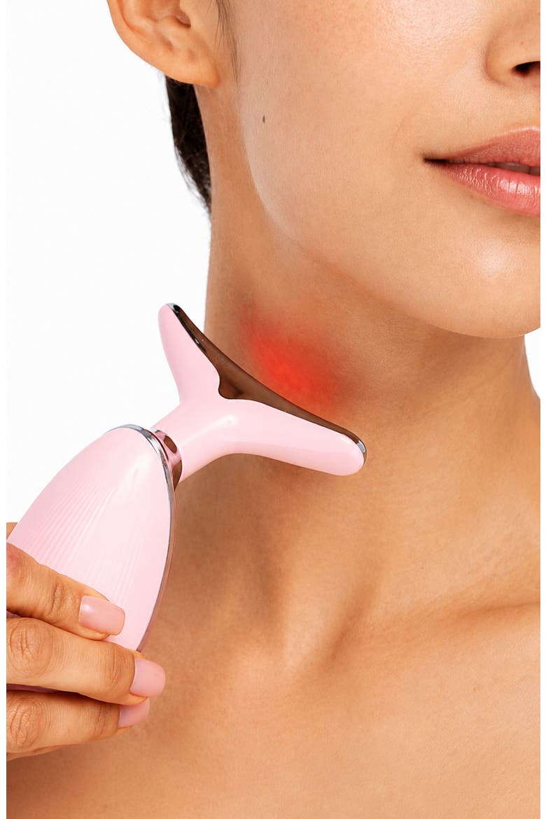 LitLift LED Facial Tool, Alternate, color, PINK