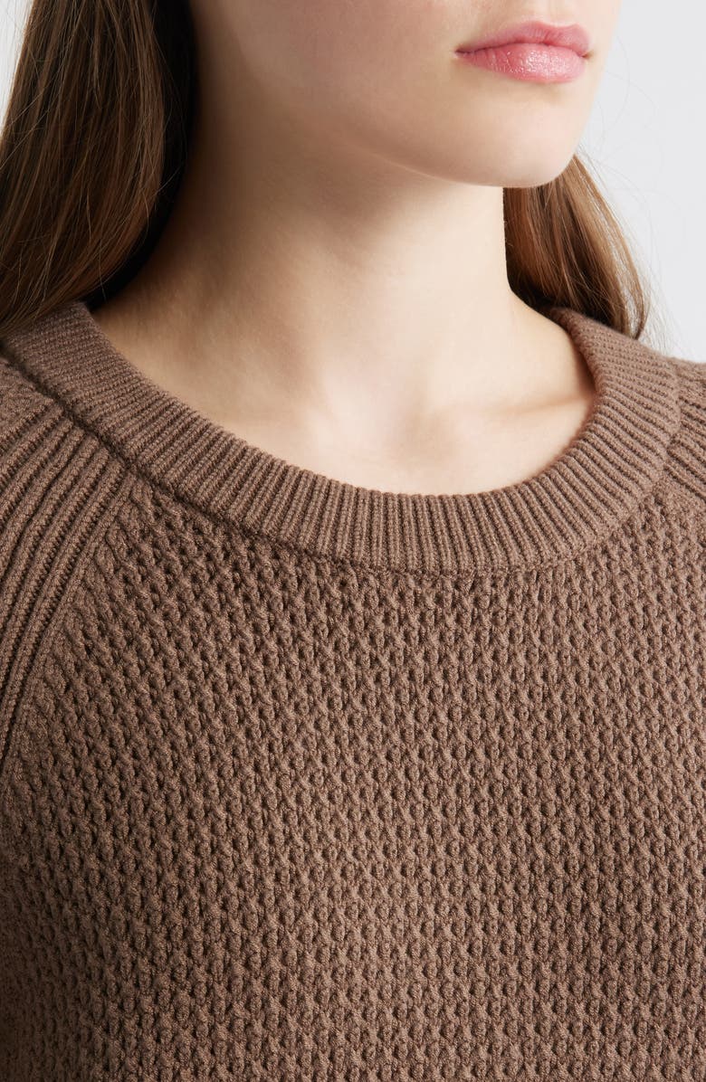 BOSS Feronera Sweater, Alternate, color, Walnut