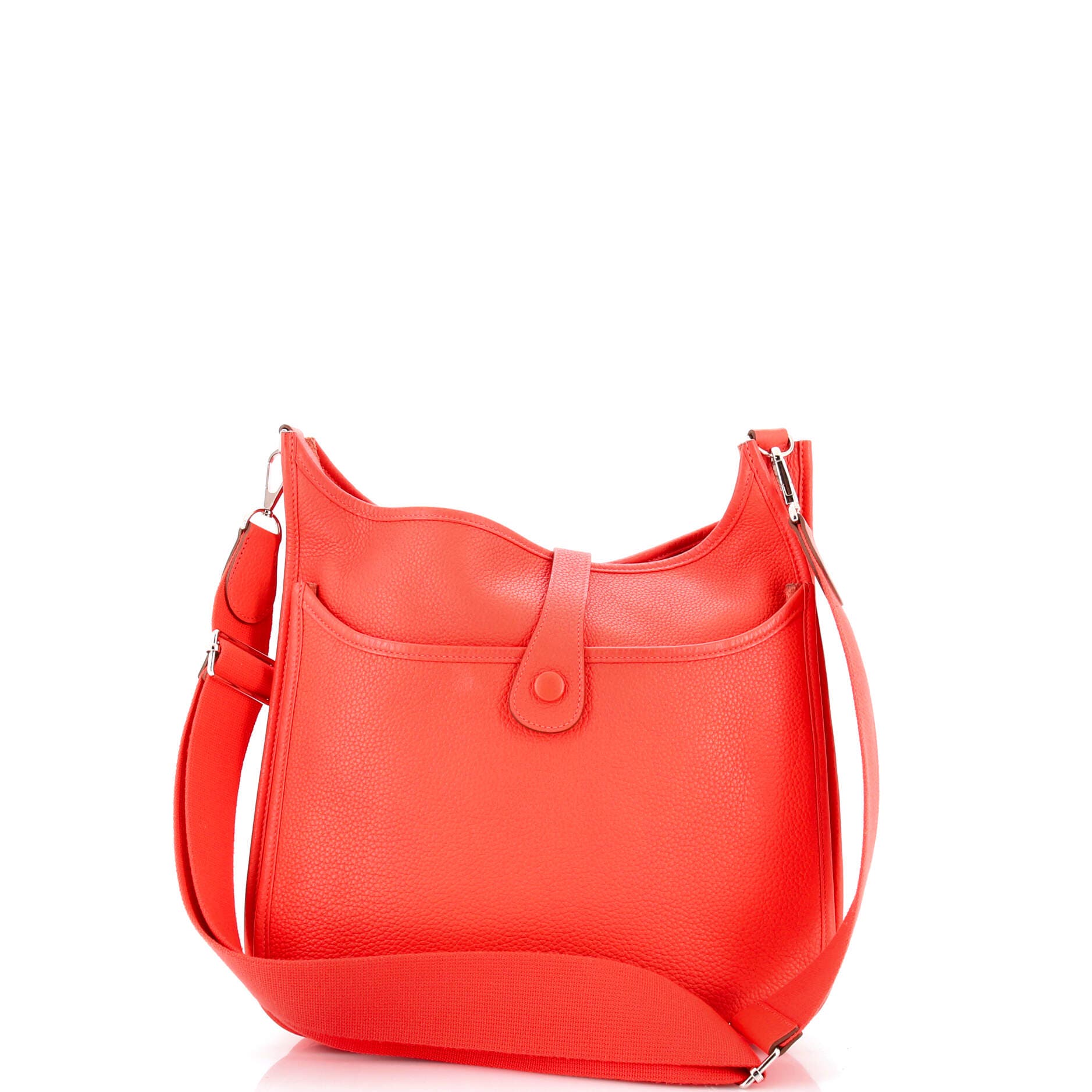 Pre-Owned Hermes Evelyne Bag Gen III Clemence PM, Alternate, color, Rose Jaipur