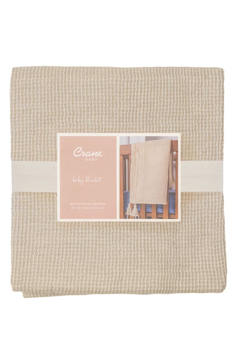 CRANE BABY Luxe Cotton Baby Blanket, Alternate, color, Hazelwood