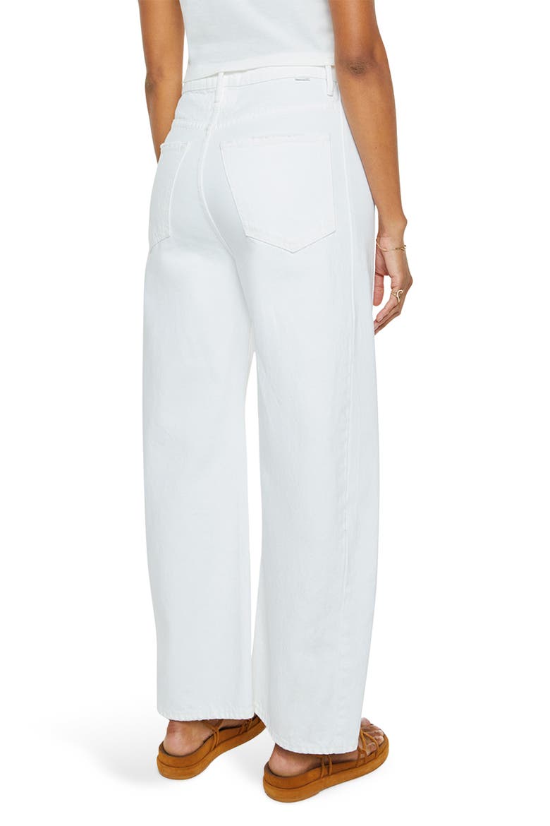 The Full Pipe High Waist Ankle Barrel Leg Jeans, Alternate, color, PICKET FENCE