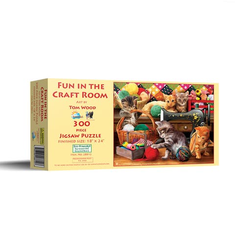 Fun in the Craft Room 300 piece Jigsaw Puzzle for Adults