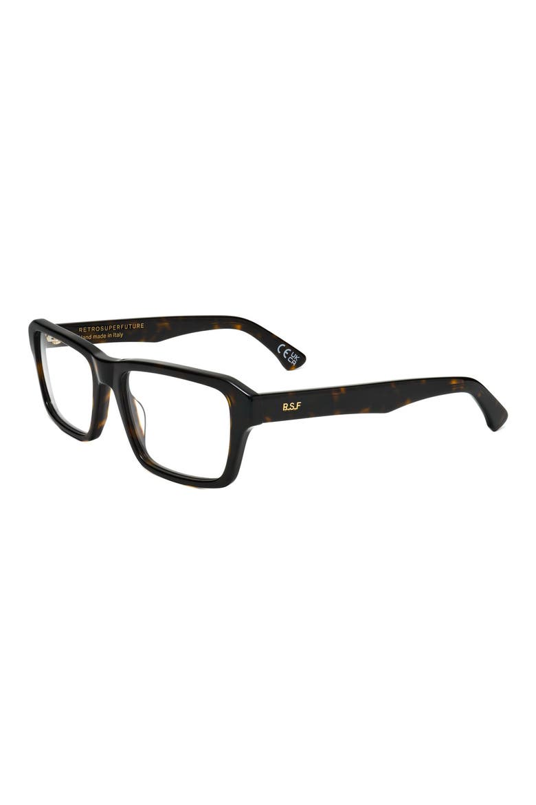 55mm Rectangle Optical Glasses, Alternate, color, TORT