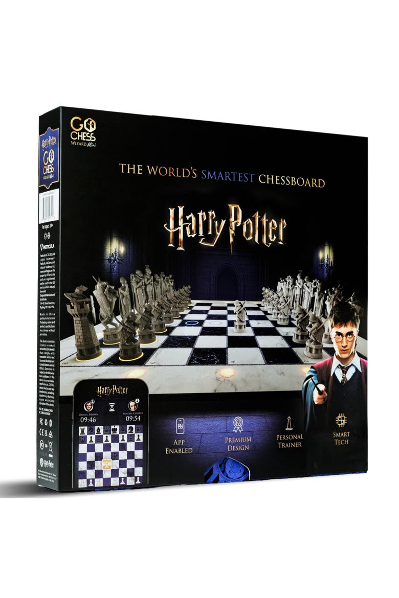 GoChess Mini Wizard Harry Potter Electronic Chess Game Set, Main, color, Multicolored