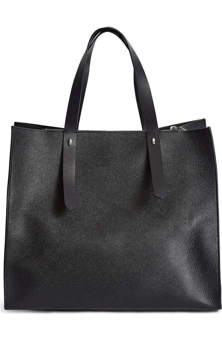 Reiss Swaby Leather Tote, Alternate, color,