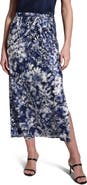 NIC+ZOE Twilight Blooms Midi Skirt