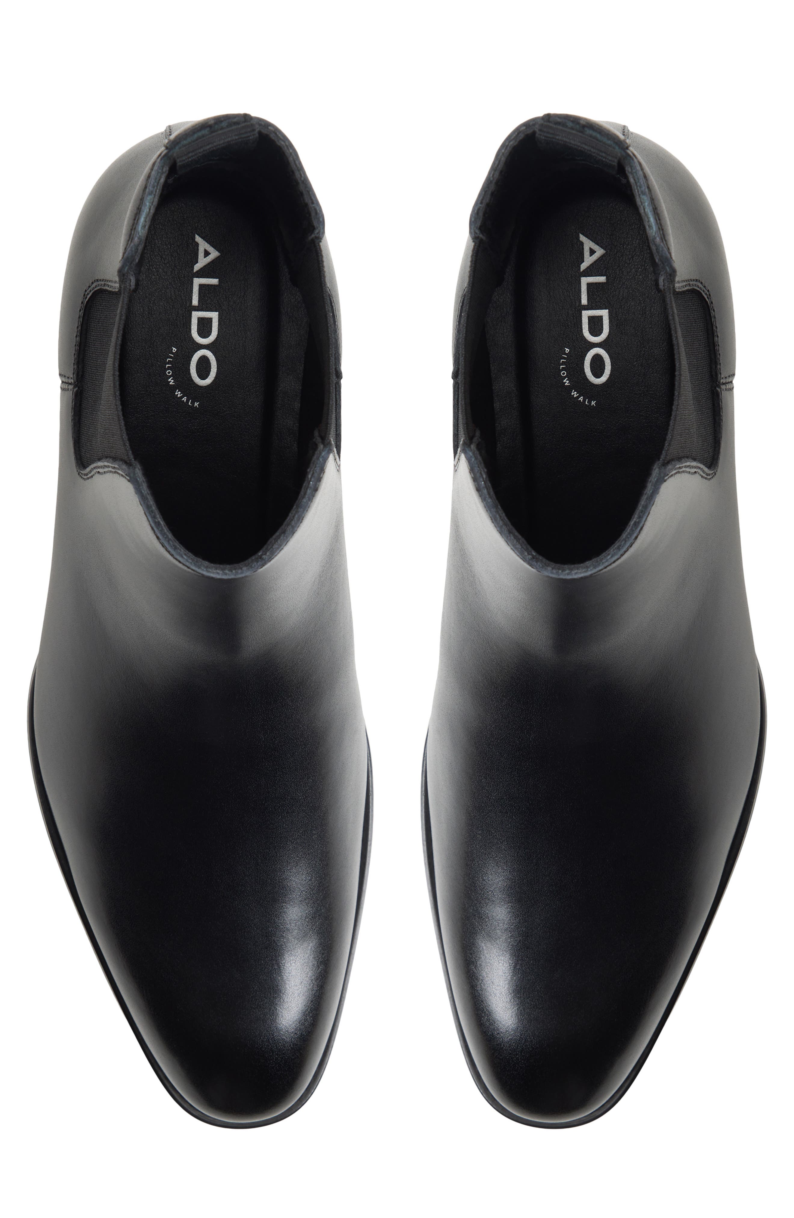 Bert Leather Chelsea Boot, Alternate, color, BLACK COMBO