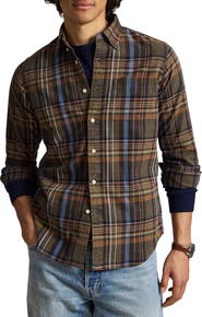 Polo Ralph Lauren Classic Fit Plaid Oxford Shirt