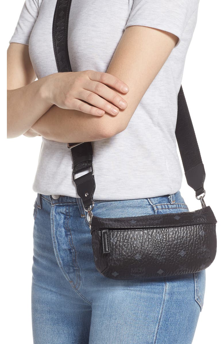 MCM Small Visetos Original Crossbody Bag, Alternate, color,