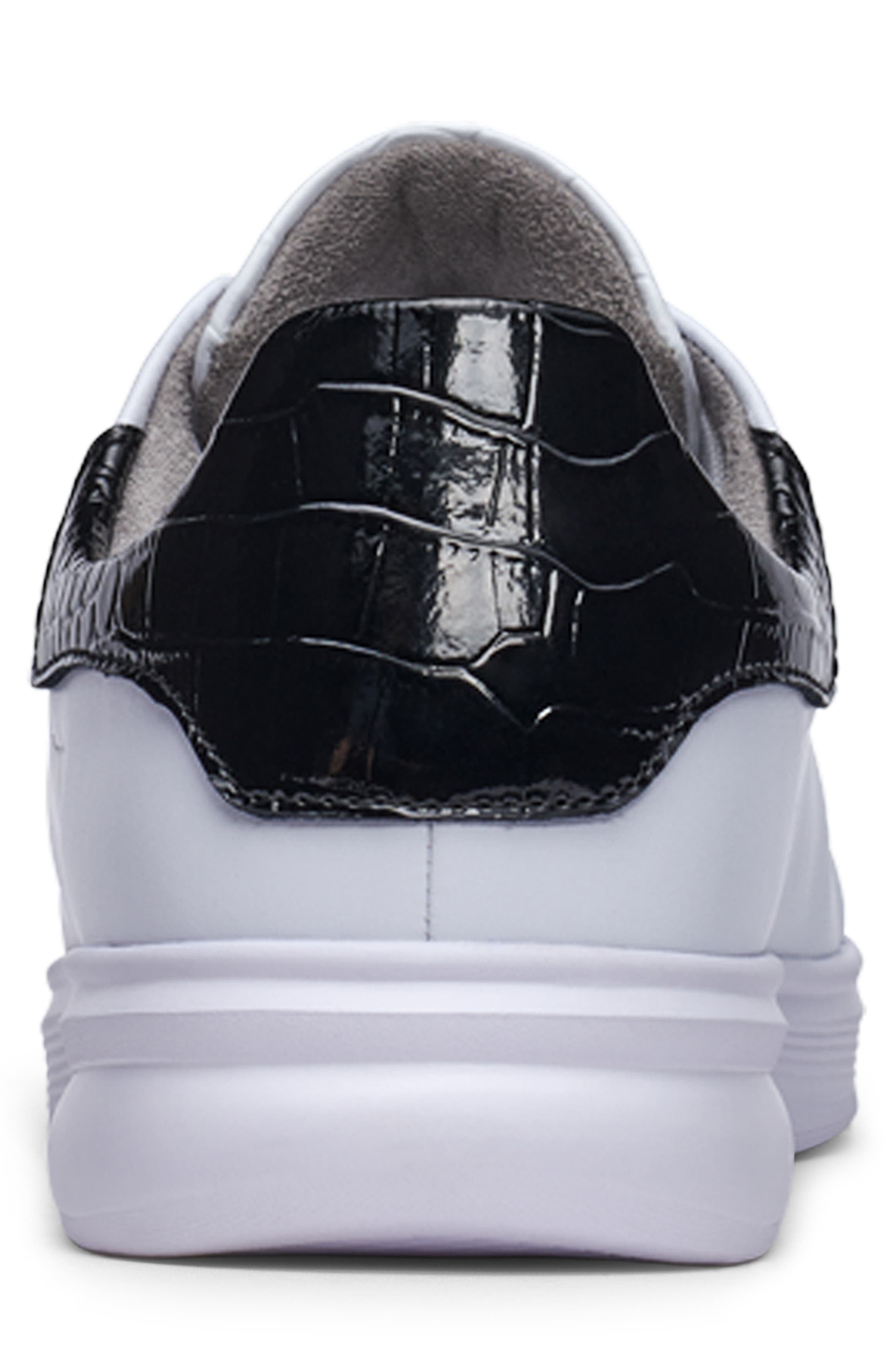 KARL LAGERFELD PARIS Plain Toe Sneaker, Alternate, color, Black