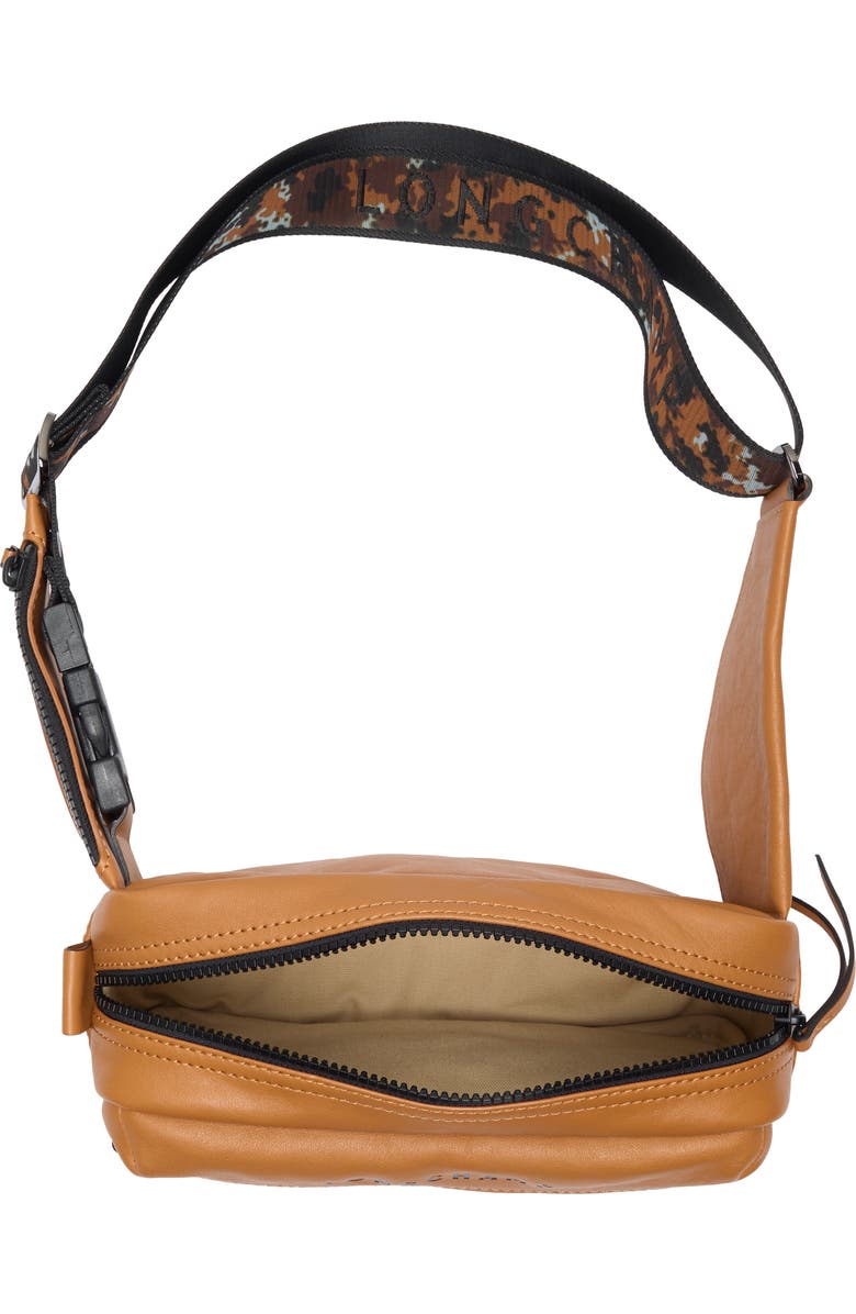 Longchamp LC3D Signature Leather Belt Bag, Alternate, color, Natural