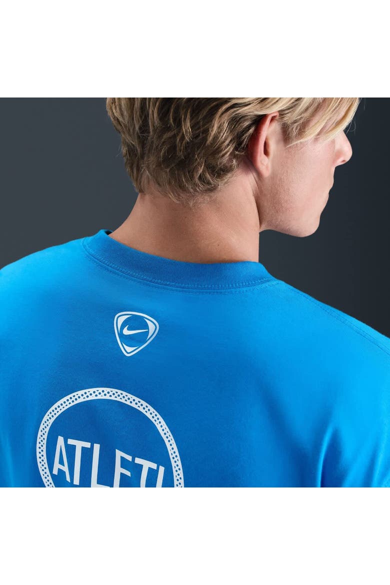 Men's Nike  Blue Atletico de Madrid T90 Remix T-Shirt, Alternate, color, Blue