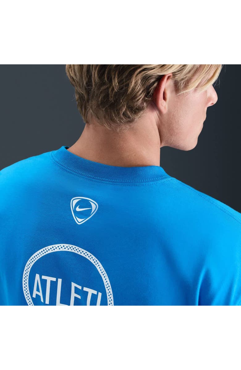 Nike Men
s Nike  Blue Atletico de Madrid T90 Remix T-Shirt, Alternate, color, Blue