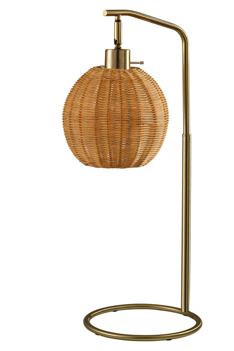 Maeve Table Lamp, Main, color, ANTIQUE BRASS