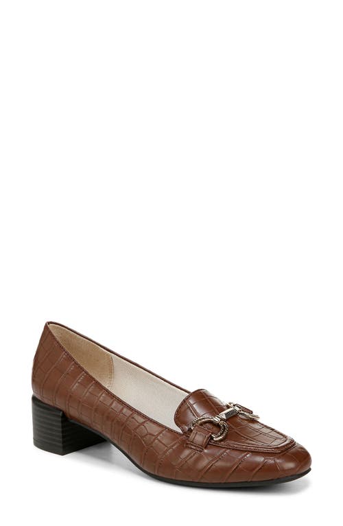 LifeStride Bliss Bit Loafer in Brown 