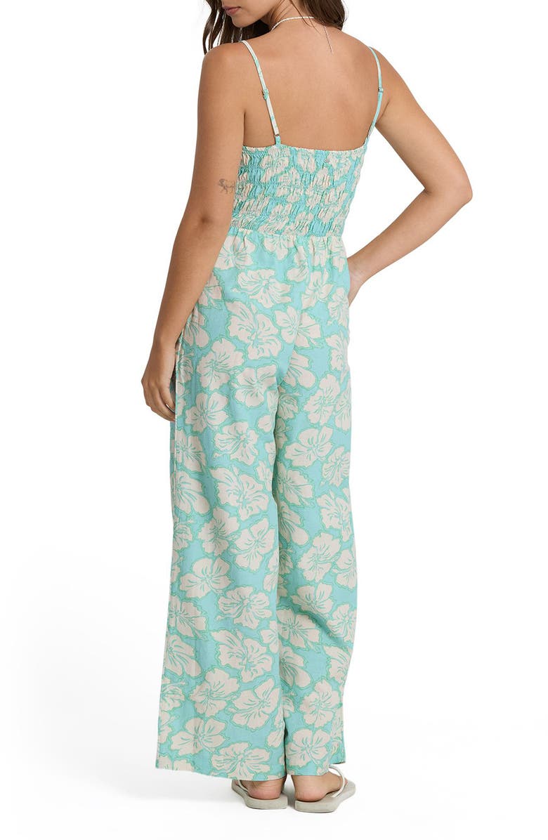 Billabong Soft Sands Jumpsuit, Alternate, color, Waterfall