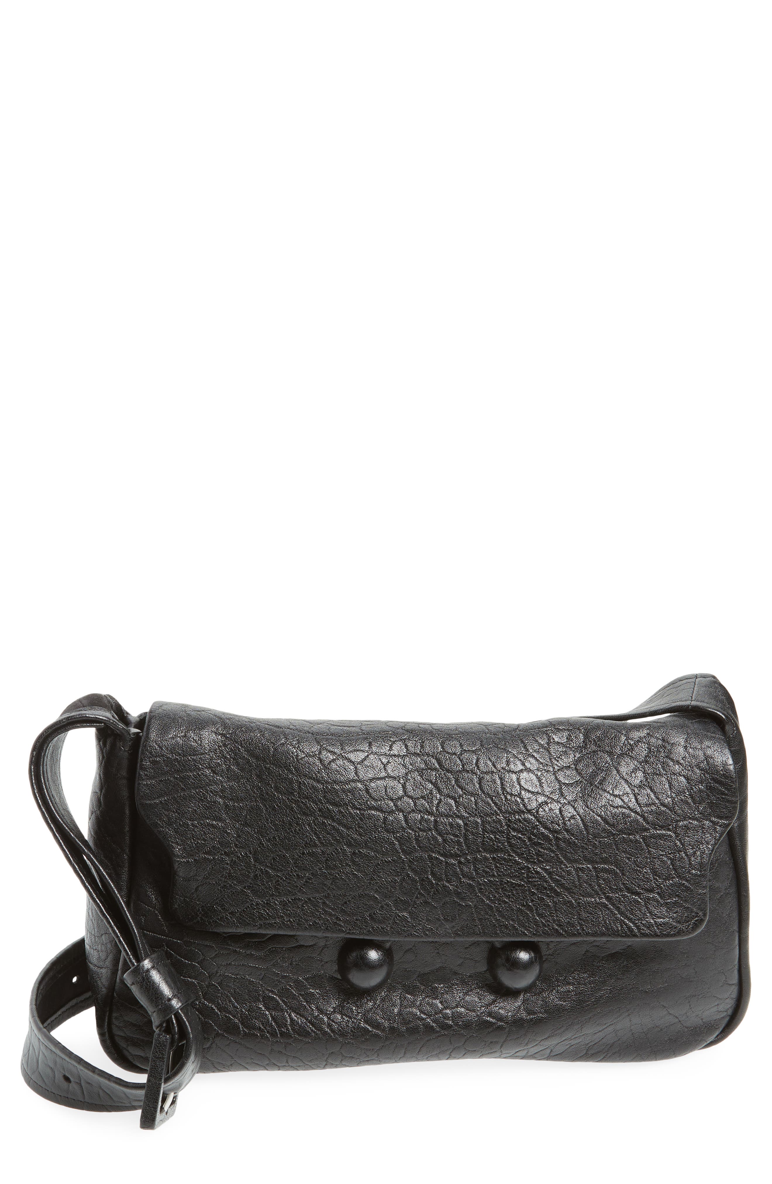 Marni Medium Trunkaroo Soft Leather Shoulder Bag, Main, color, 