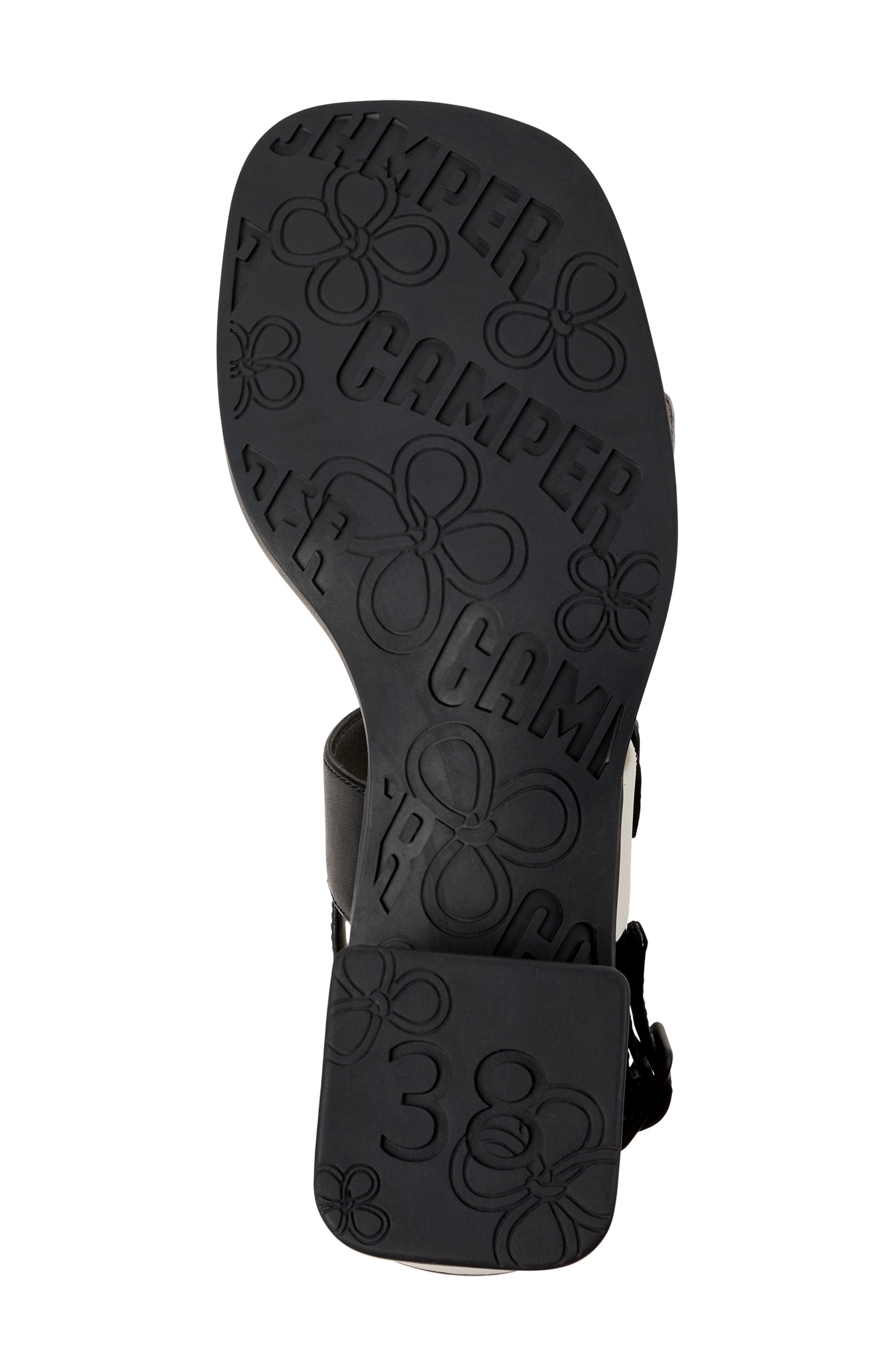 Camper Kora Slingback Sandal, Alternate, color, Multi -White