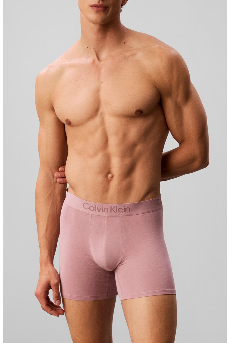 Ultra-Soft Stretch Modal 3-Pack Boxer Briefs, Alternate, color, DARK SAPPHIRE/DO/GREY HEATHER