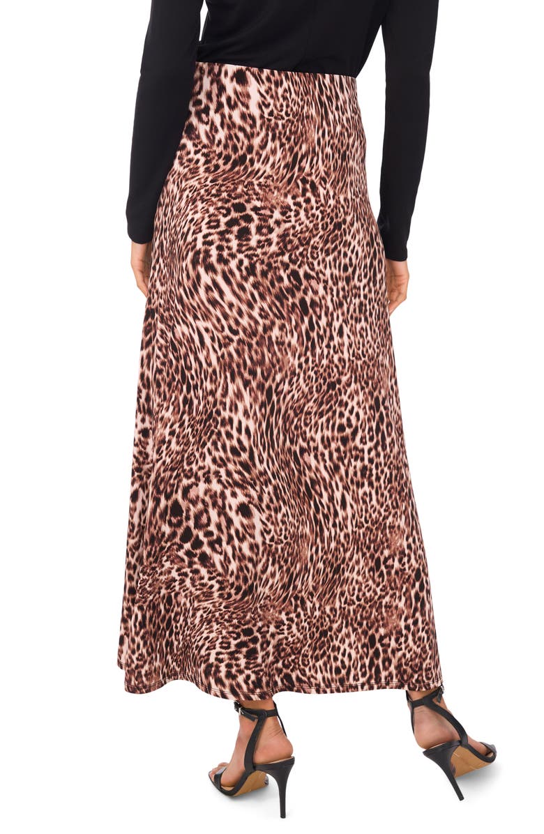 Vince Camuto Print Pull-On Maxi Skirt, Alternate, color, 