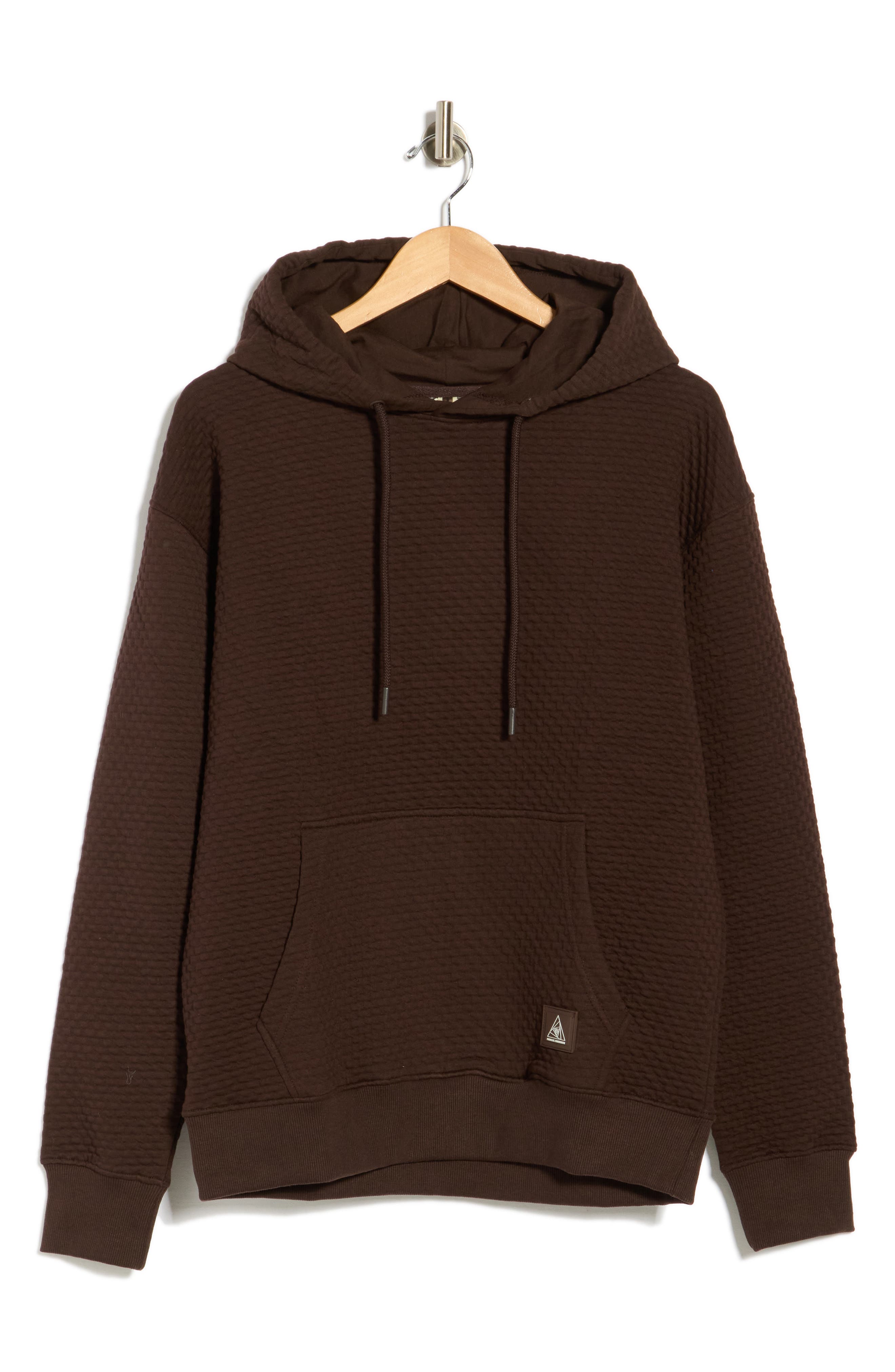 Geometric Textured Hoodie