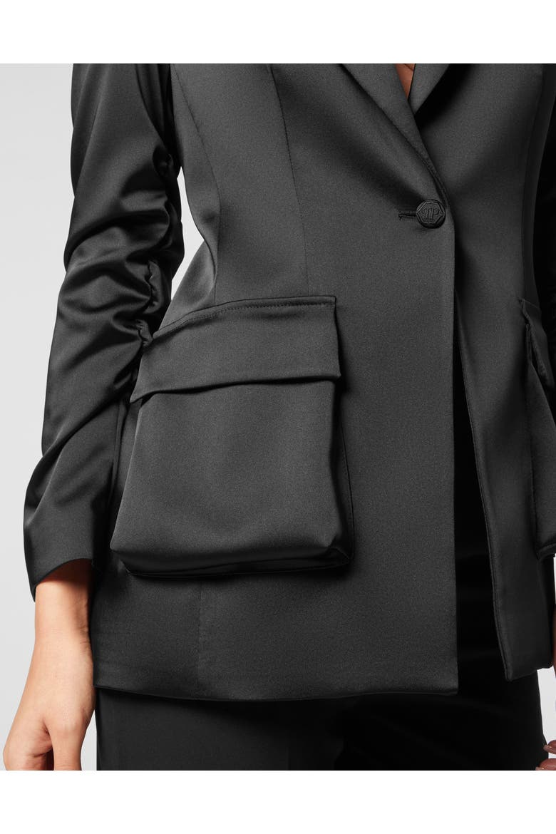 Blazer Superheroine Women, Alternate, color, black
