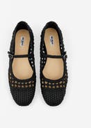 MI/MAI Ariana Woven Ballet Flats