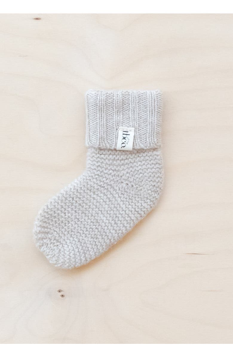 TBCo Merino Wool Baby Socks, Alternate, color, Oatmeal Melange