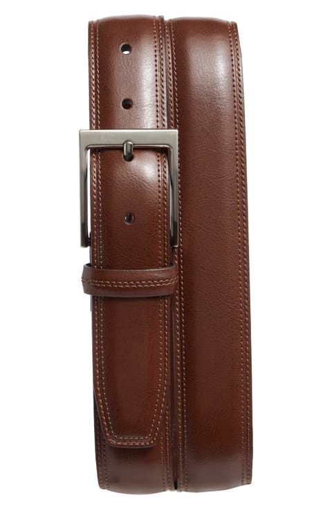 Madras Leather Belt
