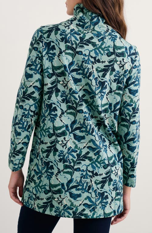 Seasalt Cornwall Formative Floral Tunic In Green