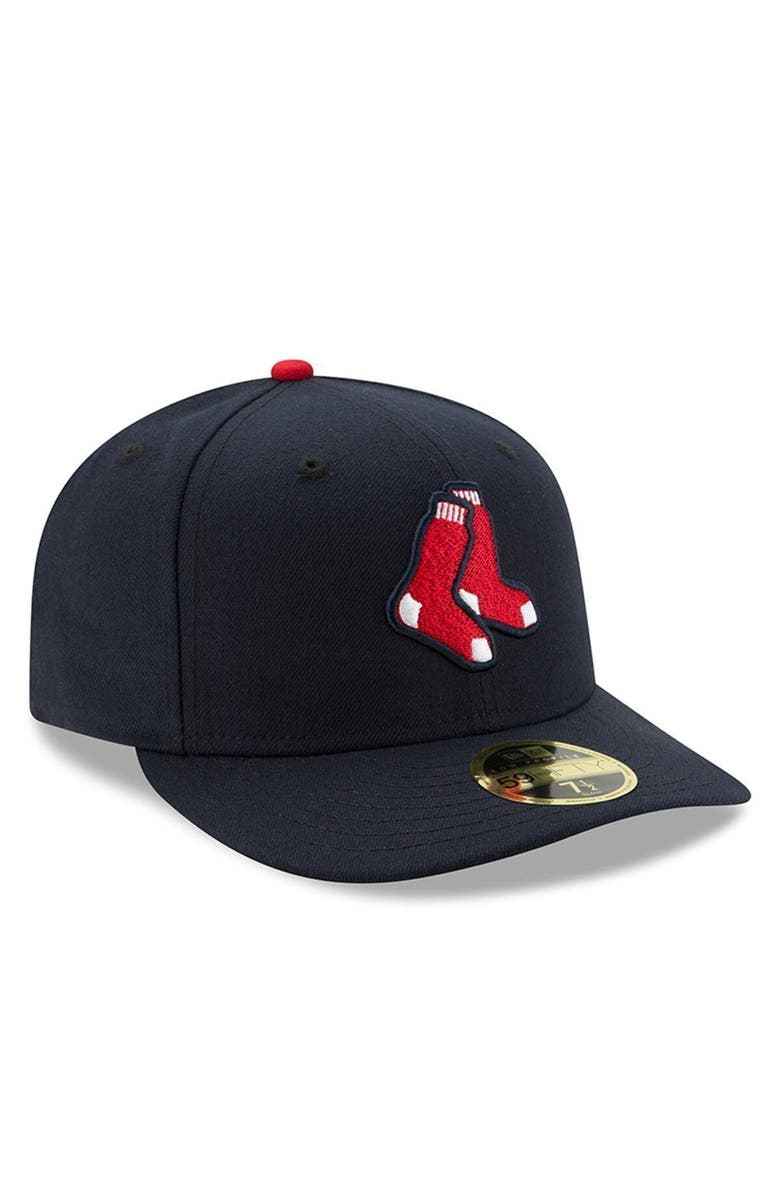 New Era Men's New Era Navy Boston Red Sox Alternate Authentic Collection On-Field Low Profile 59FIFTY Fitted Hat, Alternate, color,