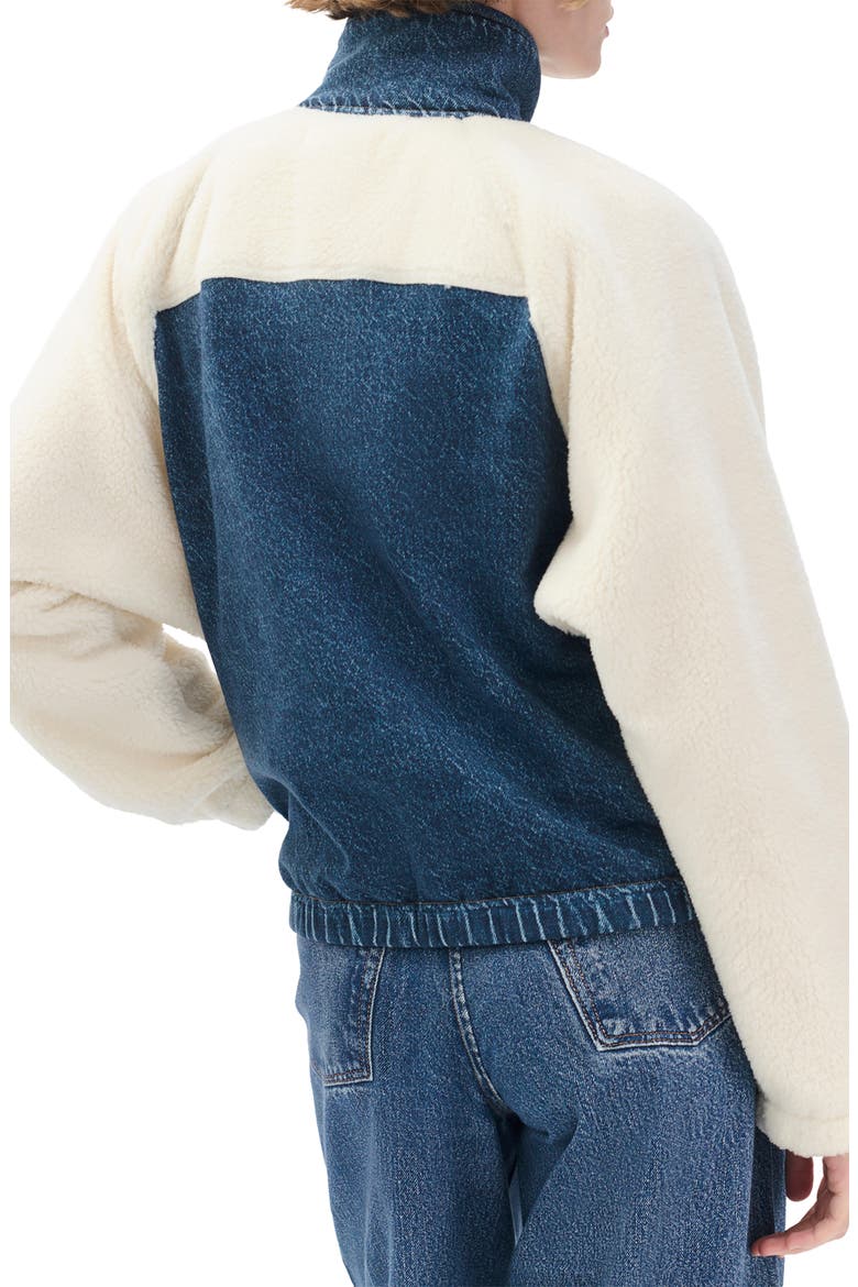 rb Miramar High Pile Fleece Pullover, Alternate, color, ALMDA