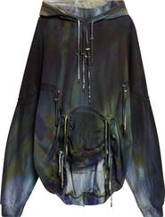 Collina Strada Aurora Mohawk Burst Cotton Hoodie