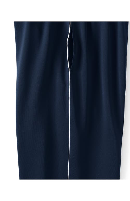 Lands' End School Uniform  Active Performance Track Pants In Blue