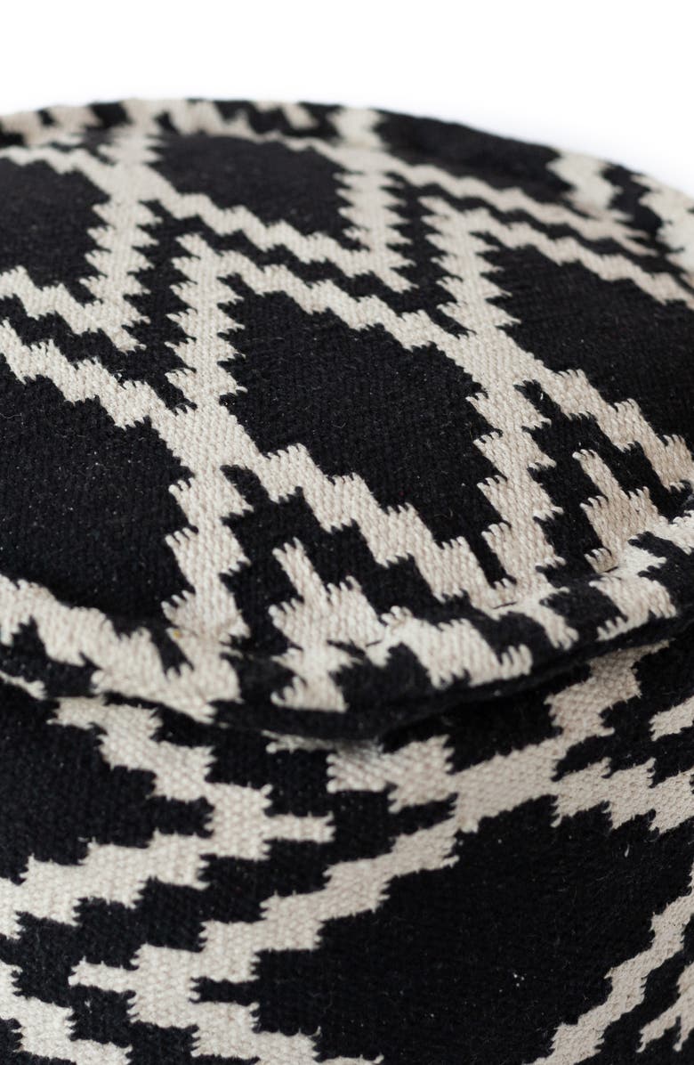 Blackhouse Diamond Pattern Pouf, Alternate, color, 
