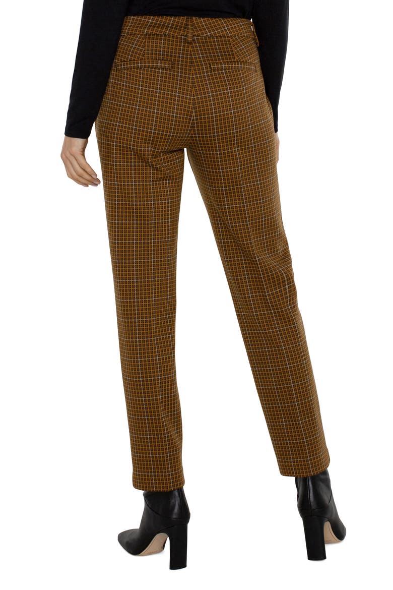 Kelsey Check Pants, Alternate, color, BLACK/ TAN CHECKERED