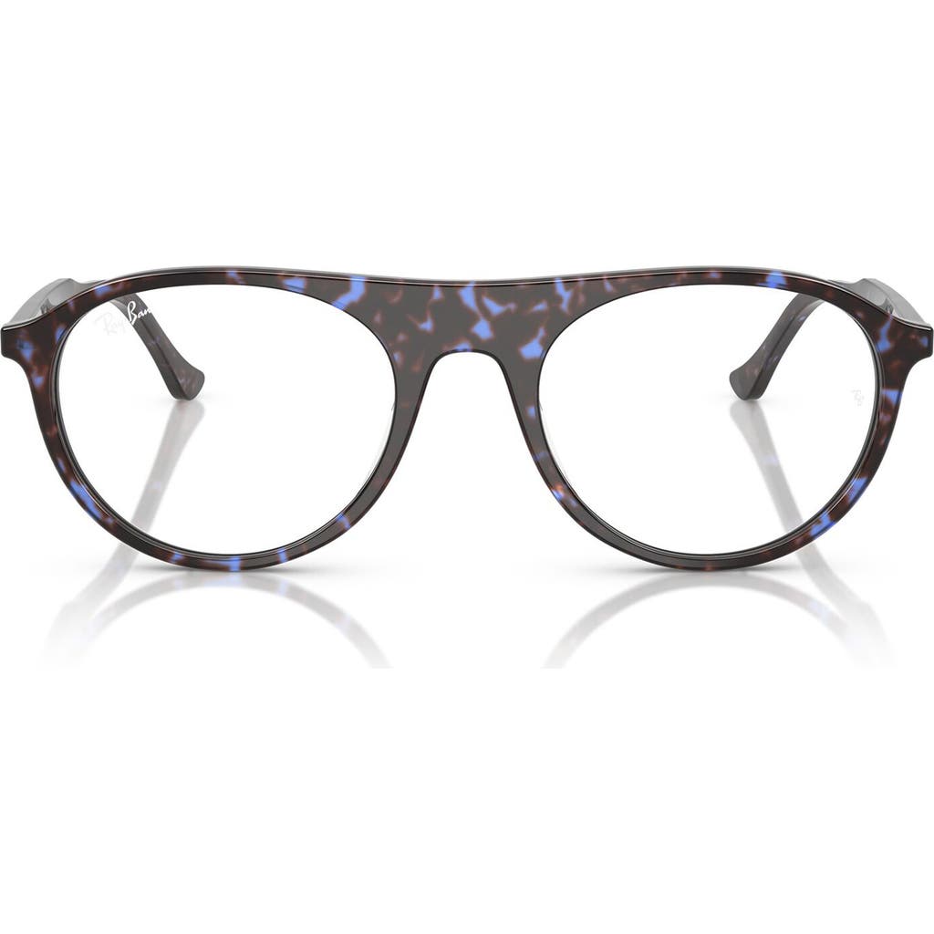 Ray Ban Ray-ban 51mm Square Optical Glasses In Multi
