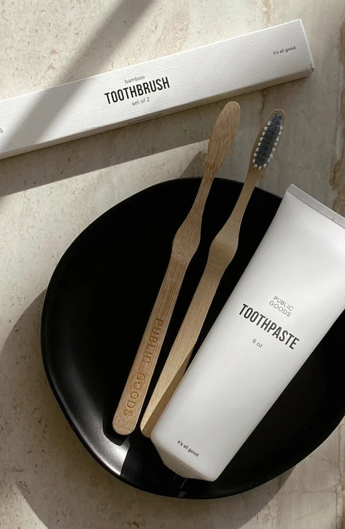 Public Goods Dental Care Set In Transparent