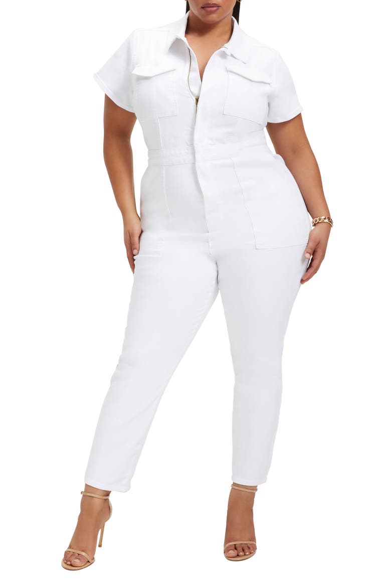 Fit for Success Stretch Cotton Twill Jumpsuit, Alternate, color, CLOUD WHITE001