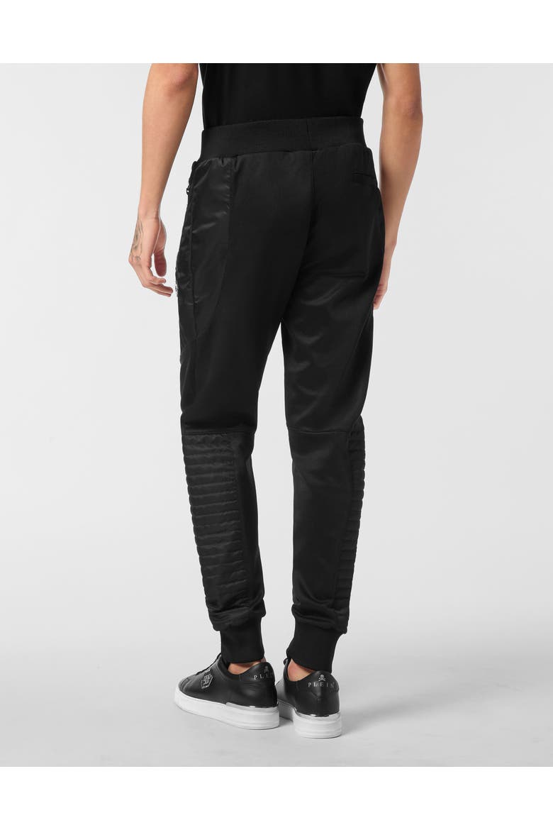 Tracksuit Pants Biker Cut Men, Alternate, color, black