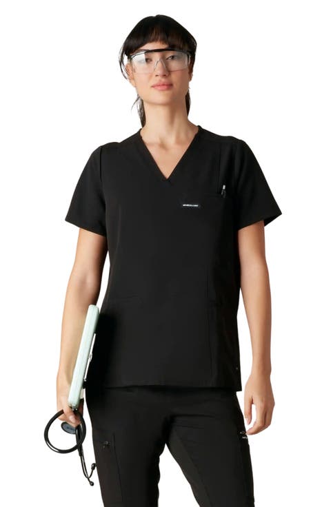 Siena 5-Pocket V-Neck Scrub Top
