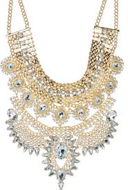 EYE CANDY LOS ANGELES Zania Bib Necklace