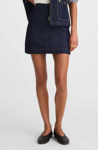 Madewell Clean Denim Miniskirt