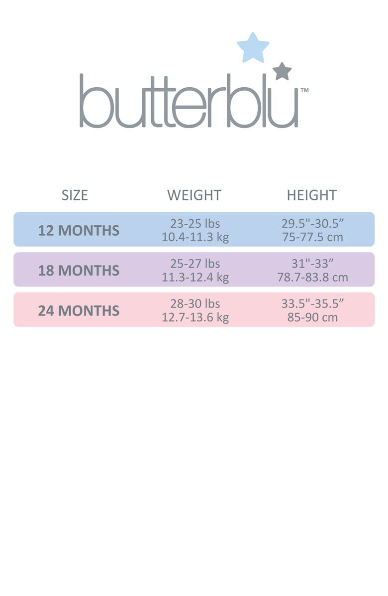 BUTTERBLU Cruz One-Piece Organic Cotton Footie Pajamas, Alternate, color, Schmear