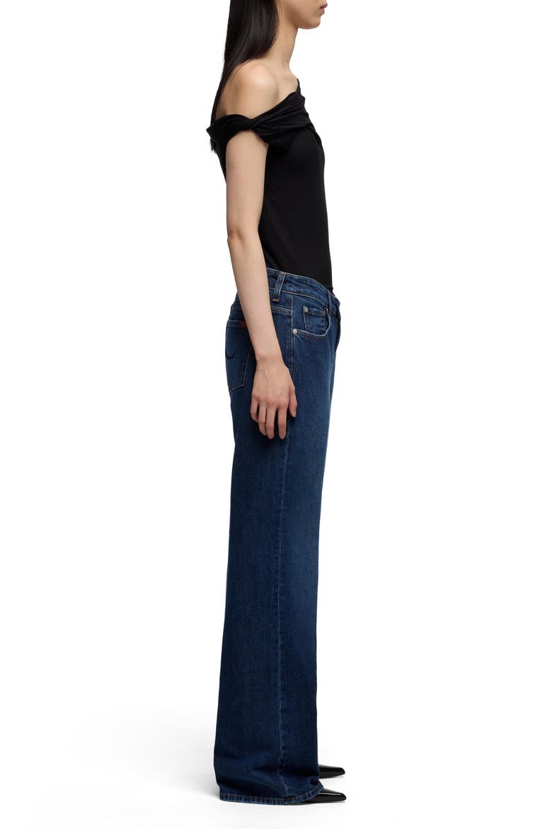 Low Rise Relaxed Straight Leg Jeans, Alternate, color, INDIGLOW