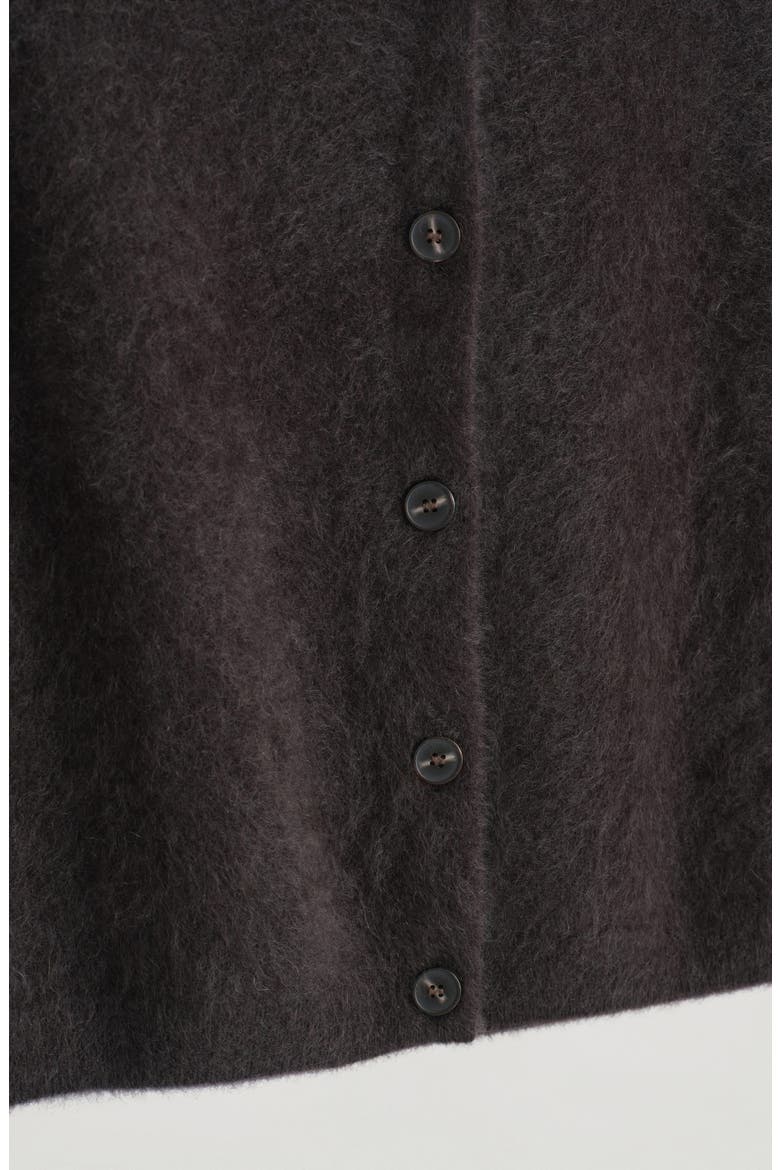 Elver Cashmere Sweater Vest, Alternate, color, BROWN DARK