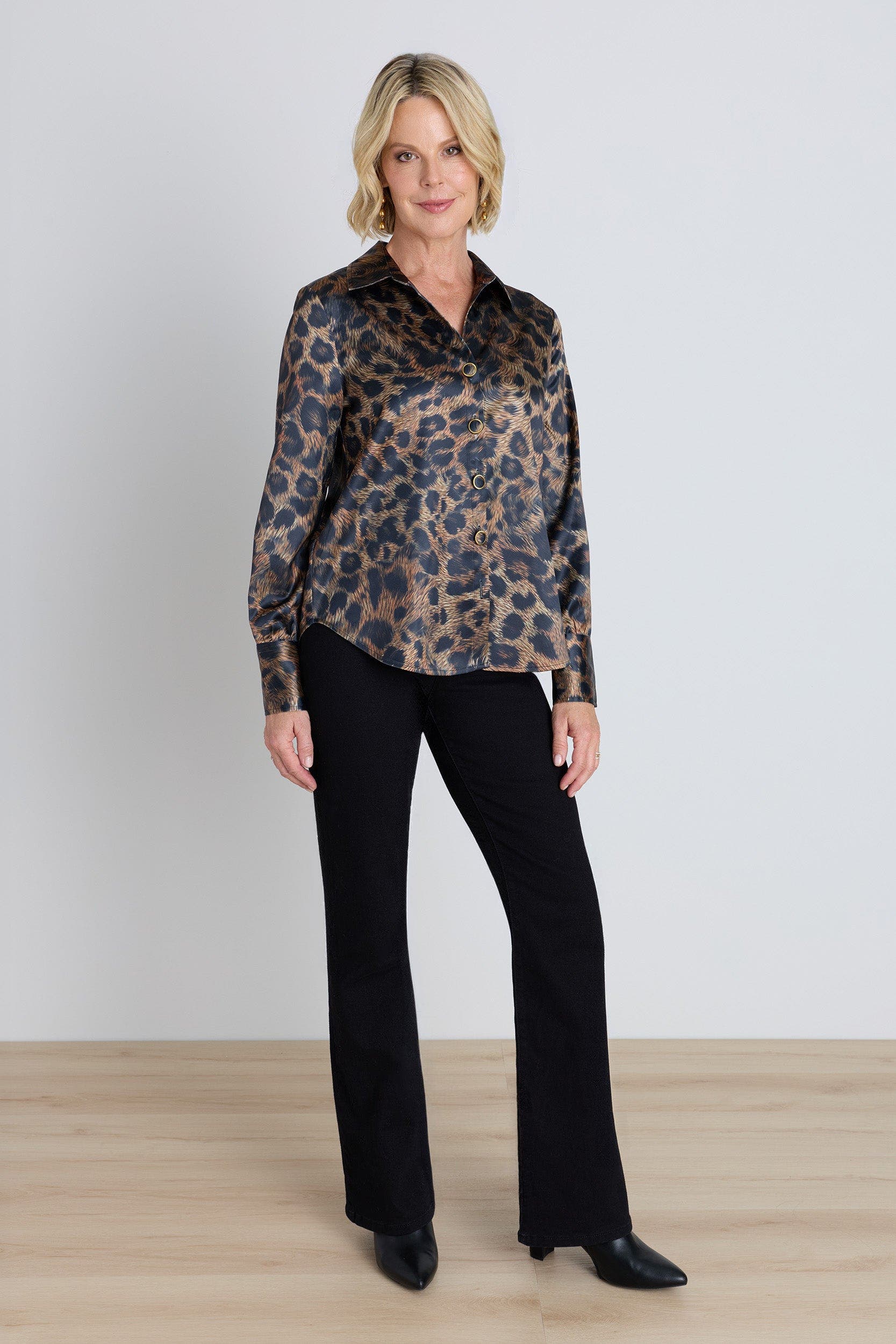 The Noli Shop Brooke Silk Blouse (Women) | Nordstrom