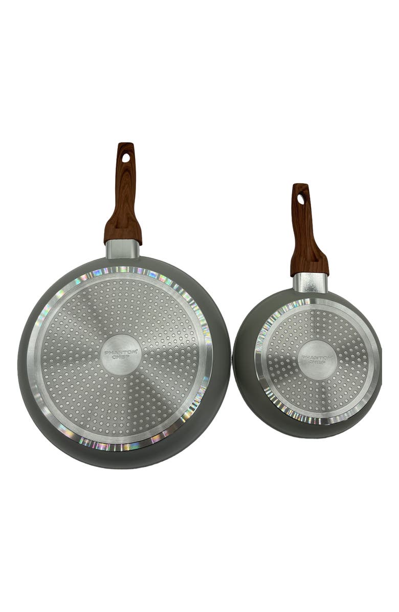 PHANTOM CHEF Set of 2 Grove Nonstick Fry Pans, Alternate, color, Beige