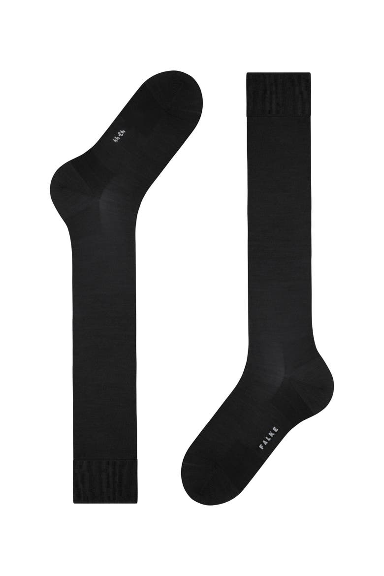 ClimaWool Knee High Socks, Alternate, color, Black